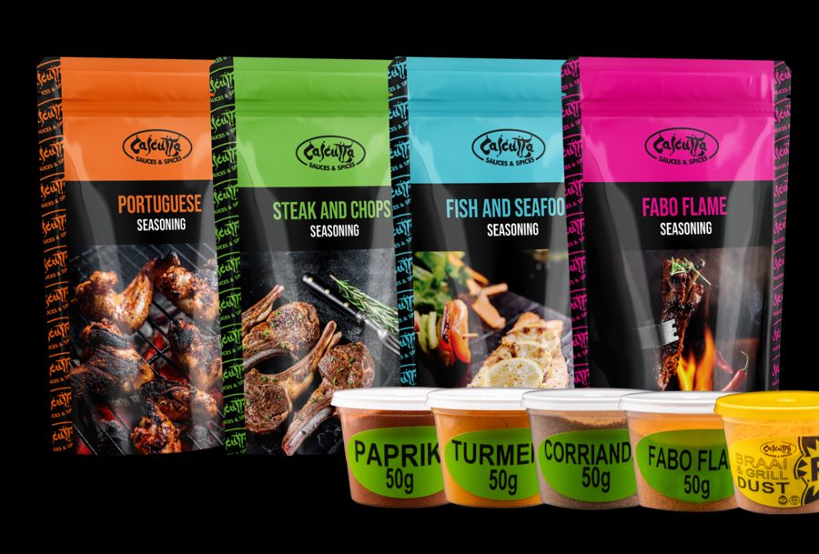 Modern doy bag packaging from the Calcutta packing line